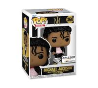 Funko POP! Rocks: Michael Jackson - (Billie Jean) - Diamante Glitter - Esclusiva Amazon - Figura in Vinile da Collezione - Idea Regalo - Merchandising Ufficiale - Giocattoli per Bambini e Adulti