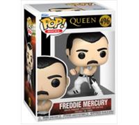 Funko POP! Rocks: Queen - Freddie Mercury - White Singlet - Figura in vinile da collezione - Idea regalo - Prodotto ufficiale - Giocattoli per bambini e adulti - Modello di figura per collezionisti