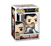 Funko POP Rocks: Queen - Freddie Mercury - White Singlet - Figura in vinile da