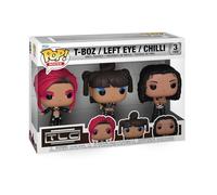 Funko Pop Rocks: TLC - Lisa Left Eye Lopes - Scrubs 3PK - Collectable Vinyl Fig
