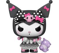 Funko Pop! Sanrio: Hello Kitty - (Kuromi + 20th) - Kuromi - (S Pieces) - Figura in Vinile da Collezione - Idea Regalo - Merchandising Ufficiale - Giocattoli per Bambini e Adulti - Anime Fans