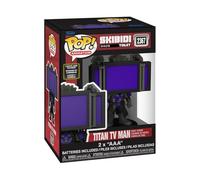 Funko POP! SFX: Skibidi - Titan TV Man - Figura in vinile da collezione - Idea regalo - Prodotto ufficiale - Giocattoli per bambini e adulti - Modello di figura per collezionisti ed esposizione