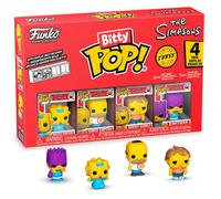 Funko Pop SIMPSONS Bitty Pop 4 Pack 2.5cm Maggie Homer Barney Chase