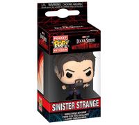 Funko POP! Keychain Marvel: - Sinister Strange - Doctor Strange - Mini Figura in Vinile da Collezione Novità Portachiavi - Riempitivi per Calze - Idea Regalo - Merchandising Ufficiale - Movies Fans