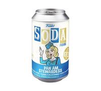 Funko Pop Soda Pan Am Hostess 4.25 " Vinile Figura IN Un Can