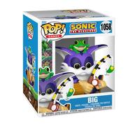 Funko POP SONIC Super 6 1058 Big the Cat with Froggy Figurka the hedgehog