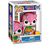 Funko Pop Giochi Sonic The Hedghog Amy Rosa Con Piko Hammer 3.75 " Vinile