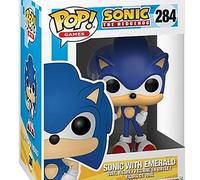 Funko pop sonic the hedgehog sonic w/emerald 284
