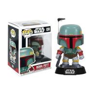 FUNKO POP STAR WARS - (08) BOBA FETT BOBBLE VINYL FIGURE 9CM STATUETTA NUOVO