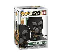 Funko Pop! Star Wars: BoBF - Black Krrsantan With BG - Star Wars: The Book Of Boba Fett - Figura in Vinile da Collezione - Idea Regalo - Merchandising Ufficiale - Giocattoli per Bambini e Adulti