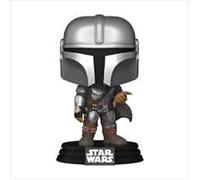 Funko - Pop Star Wars Bobf Mando Wpouch - 68654, Multicolore Funko