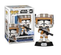 Funko Pop Star Wars Commander Cody 857 Esclusiva Clone Trooper Figura | Bobblehead con armatura invecchiata e blaster, da collezione per fan delle Guerre dei Cloni, regalo dai 3 anni