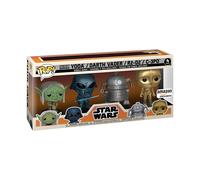Funko POP Star Wars: Concept Series - Yoda, Darth Vader, R2-D2 and C3-PO - 4 Pa