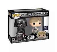 Funko Pop! Star Wars: Darth Vader e Luke Skywalker (D23 Metallico Special Edition) 2-Pack