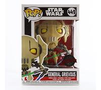 Funko POP Star Wars General Grievous w/Lightsabers #449 - Statuetta esclusiva di Star Wars