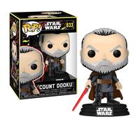 Funko Pop Star Wars May The Force (833) Count Dooku - Vynil Action Figurine 9cm