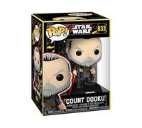 Funko POP! Star Wars: May The Force - Count Dooku - Retro - Figura in vinile da collezione - Idea regalo - Prodotto ufficiale - Giocattoli per bambini e adulti - Modello di figura per collezionisti