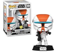 Funko POP! Star Wars: Republic Commando - Boss (Glow) Vinyl Figure - Special Edition Exclusive