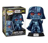 Funko POP Star Wars Retro Art Exclusive Darth Vader #456 w/ Acrylic Case One Si