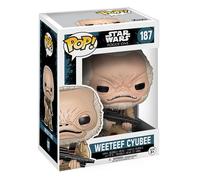 Star Wars Weeteef Cyubee POP #187 Vinyl Figure FUNKO