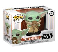 Funko Pop Star Wars The Mandalorian Baby Yoda con rana