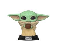 Funko Pop Star Wars The Mandalorian Bambino W/ Coppa 3.75 " Vinile Figura