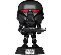 Funko Pop Star Wars: The Mandalorian - Dark Trooper #466, Figura Vinile