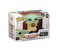 Funko POP! Star Wars: The Mandalorian-Grogu (The Child, Baby Yoda) With Cup - Figura in Vinile da Collezione - Idea Regalo - Merchandising Ufficiale - Giocattoli per Bambini e Adulti - TV Fans