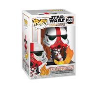 Funko Pop! Star Wars: The Mandalorian - Red Stripe - Incinerator Stormtrooper - Figura in Vinile da Collezione - Idea Regalo - Merchandising Ufficiale - Giocattoli per Bambini e Adulti - TV Fans