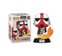 Funko Pop! Star Wars: The Mandalorian - Red Stripe - Incinerator Stormtrooper - Figura in Vinile da Collezione - Idea Regalo - Merchandising Ufficiale - Giocattoli per Bambini e Adulti - TV Fans