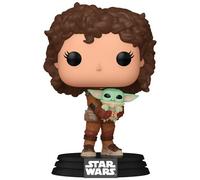 Funko Pop Il motto MANdaloriano Peli con Grogu