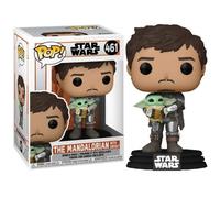 FUNKO POP STAR WARS - THE MANDALORIAN WITH GROGU (461) VINYL ACTION FIGURE