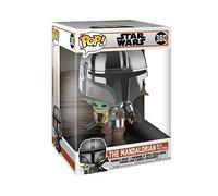 Funko Pop! Starwars: The Mandalorian-10 inch Mando - 1/6 Odds for Rare Chase Variantrome - Star Wars: The Mandalorian - Figura in Vinile da Collezione - Idea Regalo - Merchandising Ufficiale