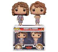 FUNKO POP NANCY & ROBIN 2PACK - STRANGER THINGS NETFLIX ORIGINAL VINYL+PROTECTOR