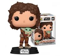 Funko POP SW The Mandalorian: Peli Motto w/Grogu (665)
