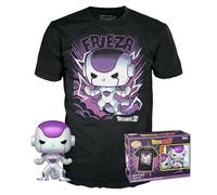 Funko Pop! & Tee: DBZ - Frieza FF - Medium - Dragon Ball - T-Shirt, Maglietta Vestiti a Maniche Corte con Figura in Vinile da Collezione - Idea Regalo Giocattoli per gli Adulti Uomini e Donne