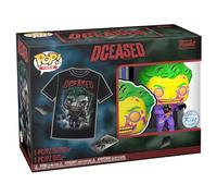 Funko POP! & Tee: DC - Joker CC - Small - (S) - T-Shirt, Maglietta - Vestiti con Figura in Vinile da Collezione - Idea Regalo - Giocattoli e Top a Maniche Corte per gli Adulti Uomini e Donne