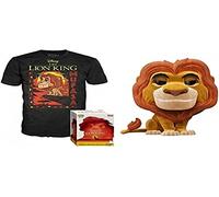 Funko The Lion King And Short Sleeve T-shirt Mufasa Multicolor L Bambini