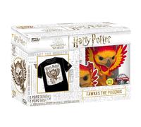 Funko Pop! & Tee: Harry Potter - Patronus DD - Small - (S) - T-Shirt, Maglietta Vestiti a Maniche Corte con Figura in Vinile da Collezione - Idea Regalo Giocattoli per gli Adulti Uomini e Donne