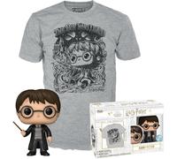 Funko Pop & Tee: Harry Potter T-Shirt Unisex XL + Vinyl Figure 9cm - Box Bundle