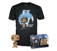 FUNKO POP & TEE MOVIES E.T.- E.T. WITH REESES VINYL FIGURE 9CM FUNKO+T-SHIRT