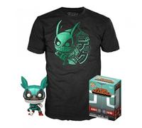 Funko Pop & Tee My Hero Academia Deku First Hero Completo con casco + T-shirt Taglia L