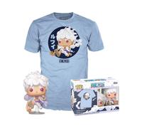 Loungefly Pop! & TEE: OP - Luffy Fifth Gear - S - One Piece - T-Shirt, Maglietta Vestiti a Maniche Corte con Figura in Vinile da Collezione - Idea Regalo Giocattoli per gli Adulti Uomini e Donne