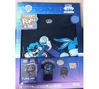 Funko Pop & tee Space Looney Tunes Lebron James Maglietta Taglia S Playsets, Multicolore (889698604673)