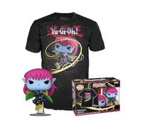 Funko POP! & Tee: YuGiOh - Harpie Lady - Nero - M - Yu-Gi-Oh! - T-Shirt, Maglietta - Vestiti con Figura in Vinile da Collezione - Idea Regalo - Giocattoli e Top a Maniche Corte per gli Adulti Uomini