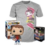 Funko Pop Tees Back To The Future Marty Mcfly W/ Hoverboard 964 Special Tg. M