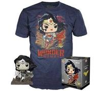 Funko Pop Tees Box Wonder Woman Dc Jim Lee Tg M Vinyl Figure