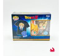 FUNKO POP TEES DRAGON BALL Z COLLEZIONE GOKU SS SUPER SAYAN T-SHIRT L M DBZ