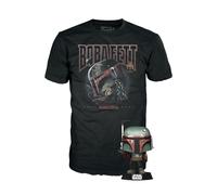 Funko Pop & Tee: Star Wars - Boba Fett - Large - (L) - T-Shirt - Clothes With C