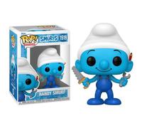 FUNKO POP TELEVISION I PUFFI - (1519) PUFFO INVENTORE HANDY THE SMURFS 9CM
